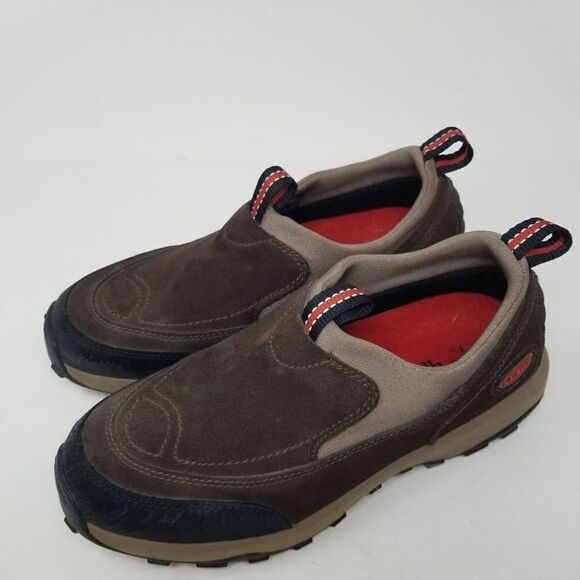 LL BEAN BROWN SLIPON SHOES. WOMENS SIZE 7 - Picture 4 of 14